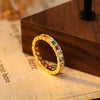 Wholesale Ring Copper Geometric Retro Court Style Electroplating For Women