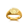 Wholesale Ring Copper 18K Goldplated Geometric Style Jewelry For Women