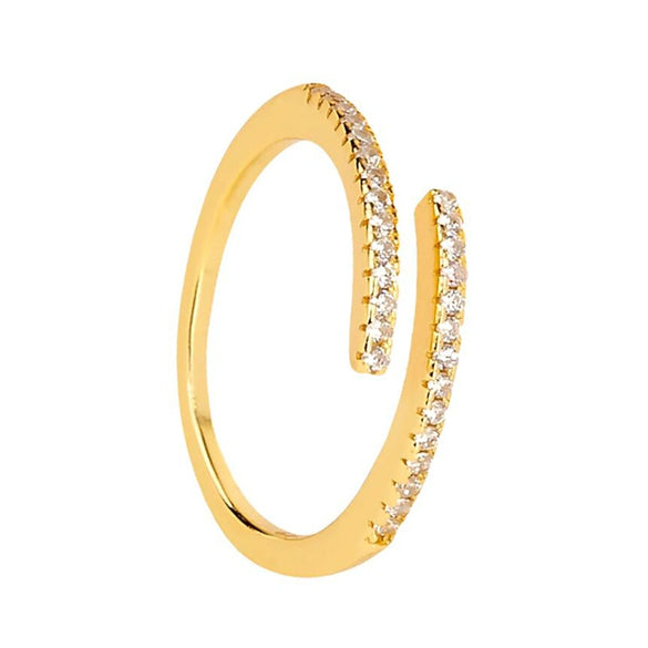 Wholesale Ring Copper Retro Geometric Style Electroplated