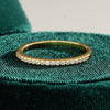 Wholesale Ring Geometric Moissanite 925 Silver 18K Gold Plated Set With Diamonds For Women