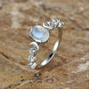 Wholesale Ring Retro Oval Copper Zirconia Geometric Design Women's Minimalist