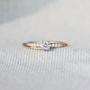 Wholesale Ring S925 Pure Silver Geometric Electroplating Women's