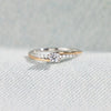 Wholesale Ring S925 Pure Silver Geometric Electroplating Women's