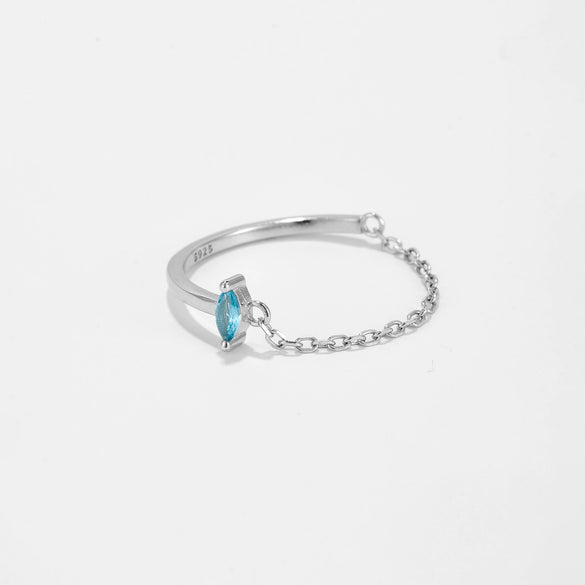 Wholesale Ring S925 Sterling Silver Geometric Electroplated Fashionable Simple Allmatch