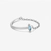 Wholesale Ring S925 Sterling Silver Geometric Electroplated Fashionable Simple Allmatch