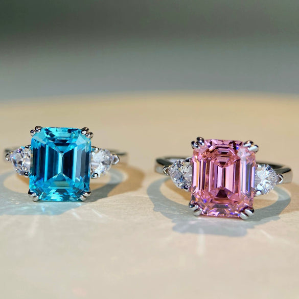 Wholesale Ring S925 Sterling Silver Geometric Fashion Electroplated For Women