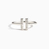 Wholesale Ring S925 Sterling Silver Geometric Inlaid Zircon Electroplated Women's
