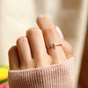 Wholesale Ring S925 Sterling Silver Geometric Tshaped Electroplated For Women