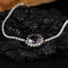 Wholesale Ring S925 Sterling Silver 18K Gold Crystal Geometric Light Luxury Style With Gems