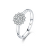 Wholesale Ring 925 Silver Geometric Design Jewelry For Women