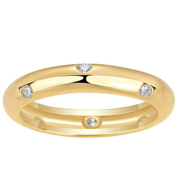 Wholesale Ring 925 Silver Geometric Moissanite Inlay For Women