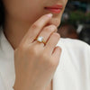 Wholesale Ring 925 Silver Geometric Moissanite Inlay Style For Women