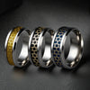 Wholesale Ring Stainless Steel Cut Out Sixpointed Star Fivepointed Star Dripping Oil Unisex Retro Simple Accessories