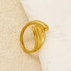 Wholesale Ring Stainless Steel Geometric Electroplated Unisex