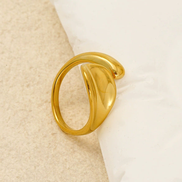 Wholesale Ring Stainless Steel Geometric Electroplated Unisex