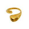 Wholesale Ring Stainless Steel Geometric Electroplated Unisex