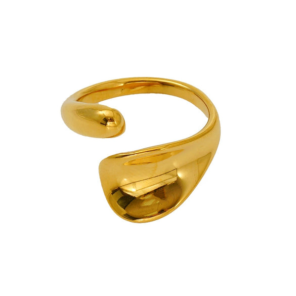 Wholesale Ring Stainless Steel Geometric Electroplated Unisex