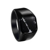 Wholesale Ring Stainless Steel Geometric Electroplating Unisex