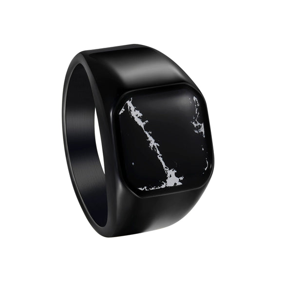 Wholesale Ring Stainless Steel Geometric Electroplating Unisex