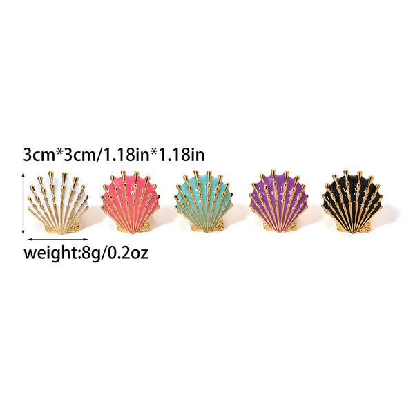 Wholesale Ring Stainless Steel Geometric Flower Pattern Electroplated