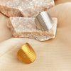 Wholesale Ring Stainless Steel Geometric Heart Shape 18K Gold Plated Unisex