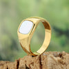Wholesale Ring Stainless Steel Geometric Polish Style For Women And Unisex