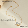 Wholesale Ring Stainless Steel Goldplated Ocean Style Mermaid Pearl Geometric Open Hand Jewelry