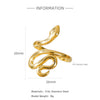Wholesale Ring Stainless Steel 18K Gold Electroplated Pink Square Diamond Geometric Style Women's