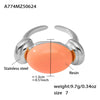 Wholesale Ring 316L Stainless Steel Resin Geometric Electroplating For Women