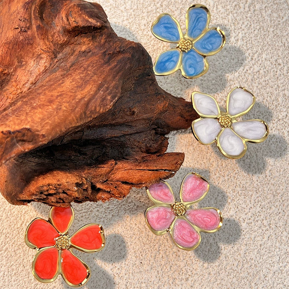 Wholesale Ring Stainless Steel Titanium Steel Heart Shape Retro Electroplating Unisex