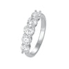 Wholesale Ring 925 Sterling Silver Geometric Design Diamond