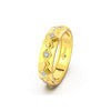 Wholesale Ring 925 Sterling Silver Geometric Electroplated
