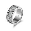 Wholesale Ring 925 Sterling Silver Geometric Electroplated