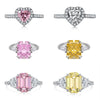 Wholesale Ring 925 Sterling Silver Geometric Electroplating