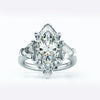 Wholesale Ring 925 Sterling Silver Geometric Electroplating