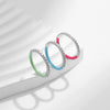 Wholesale Ring 925 Sterling Silver Geometric Micro Inlay For Women
