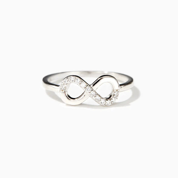 Wholesale Ring 925 Sterling Silver Geometric Pattern Inlaid Zircon