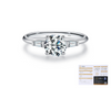 Wholesale Ring 925 Sterling Silver Geometric Style Gem Inlaid For Women