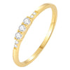 Wholesale Ring 925 Sterling Silver Round Geometric Retro Light Luxury 18K Gold Plated For Women