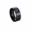 Wholesale Ring Titanium Steel Geometric Celtic Knot Viking Rune Laser Marking Unisex