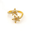Wholesale Ring Titanium Steel Geometric Electroplated Fashion Light Luxury