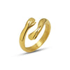 Wholesale Ring 316L Stainless Steel Geometric Electroplated Women's Personalized Style