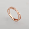 Wholesale Ring Titanium Steel 18K Rose Gold Plated The Crown Pattern For Women