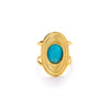 Wholesale Ring Titanium Steel Retro Exaggerated Stylish Geometric U Shape Electroplating For Women