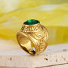 Wholesale Ring Titanium Steel Retro Fashion Geometric Polishing Unisex