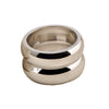 Wholesale Ring Titanium Steel Simple Style With Letters Numbers Text Electroplating For Women