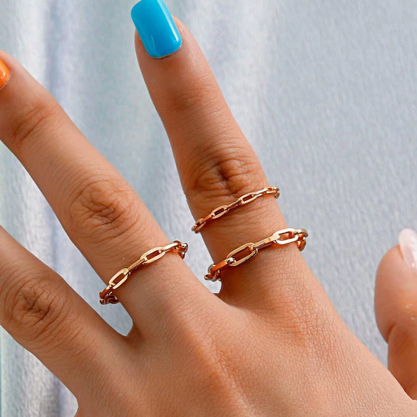 Wholesale Ring Zinc Alloy Geometric Old Style Women's Multijoint Love Ring Set
