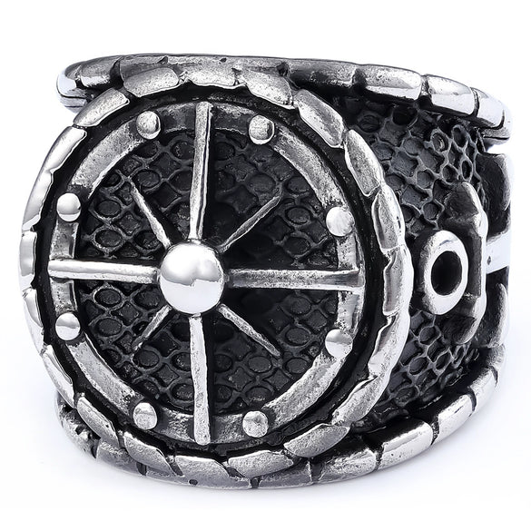 Wholesale Rings Stainless Steel Anchor Style Polish Unisex