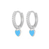 Wholesale S925 Copper Heartshaped Fashion Earrings For Women
