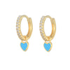 Wholesale S925 Copper Heartshaped Fashion Earrings For Women
